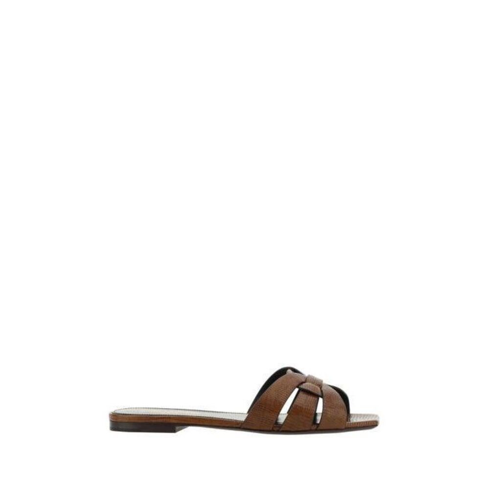 Tribute Flat Mule Lizard Embossed